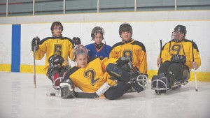 sledge hockey photo